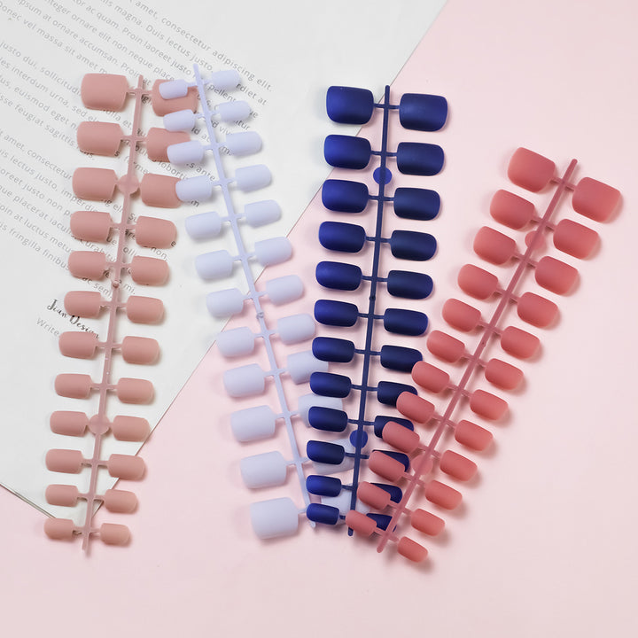 Matte Finish Press-On Nail Tips Stornfield
