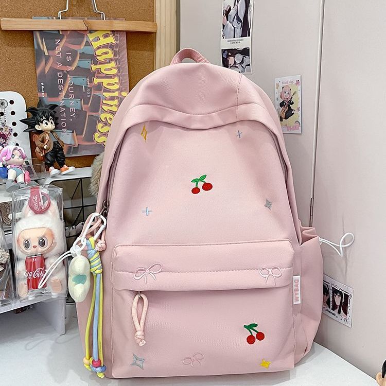 Playful backpack with embroidery Stornfield