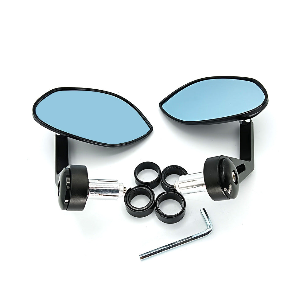 Ergonomic motorcycle rearview mirror with scratch-resistant surface Stornfield