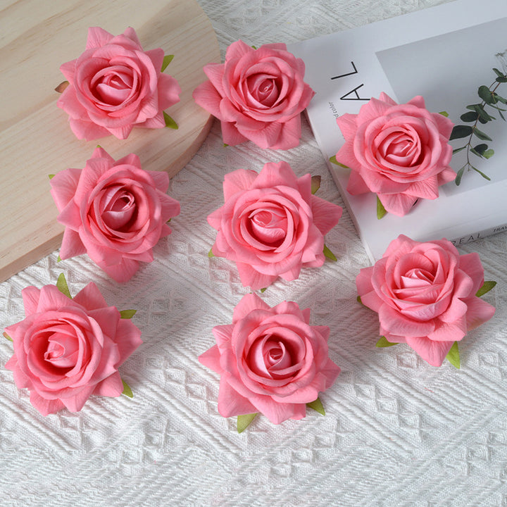 Elegant Fabric Rose Hair Clip