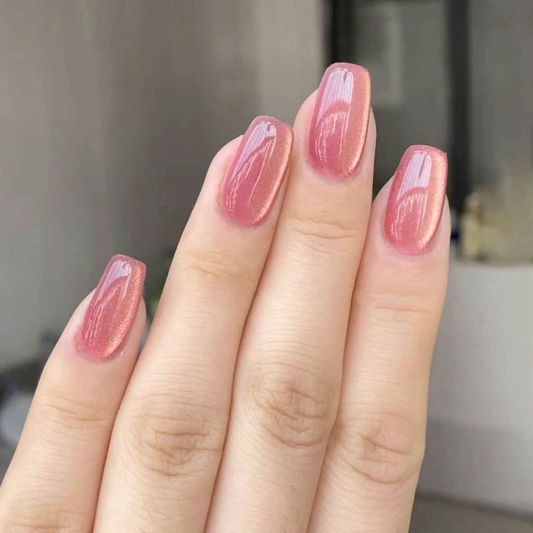 Glossy Pearl Nail Art Stornfield