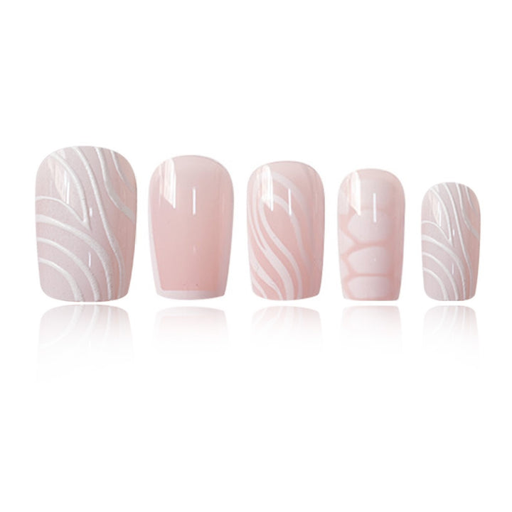Detailed Artistic Press-On Nail Designs Stornfield