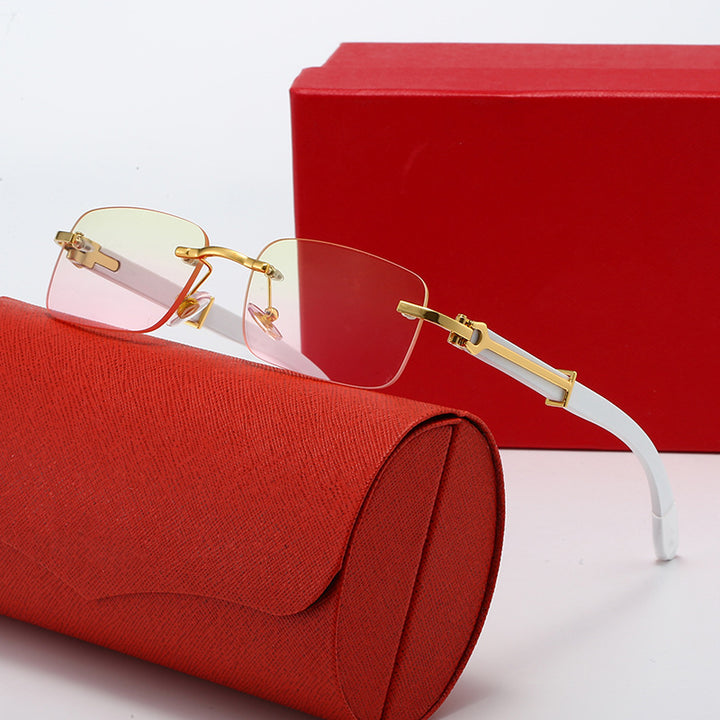 Women's fashionable sunglasses with elegant metal frame and polarized lenses Stornfield