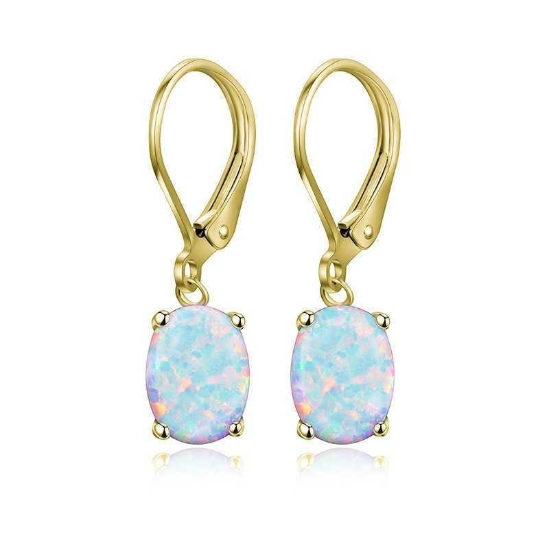 Opal-Embellished Dangle Earrings Stornfield