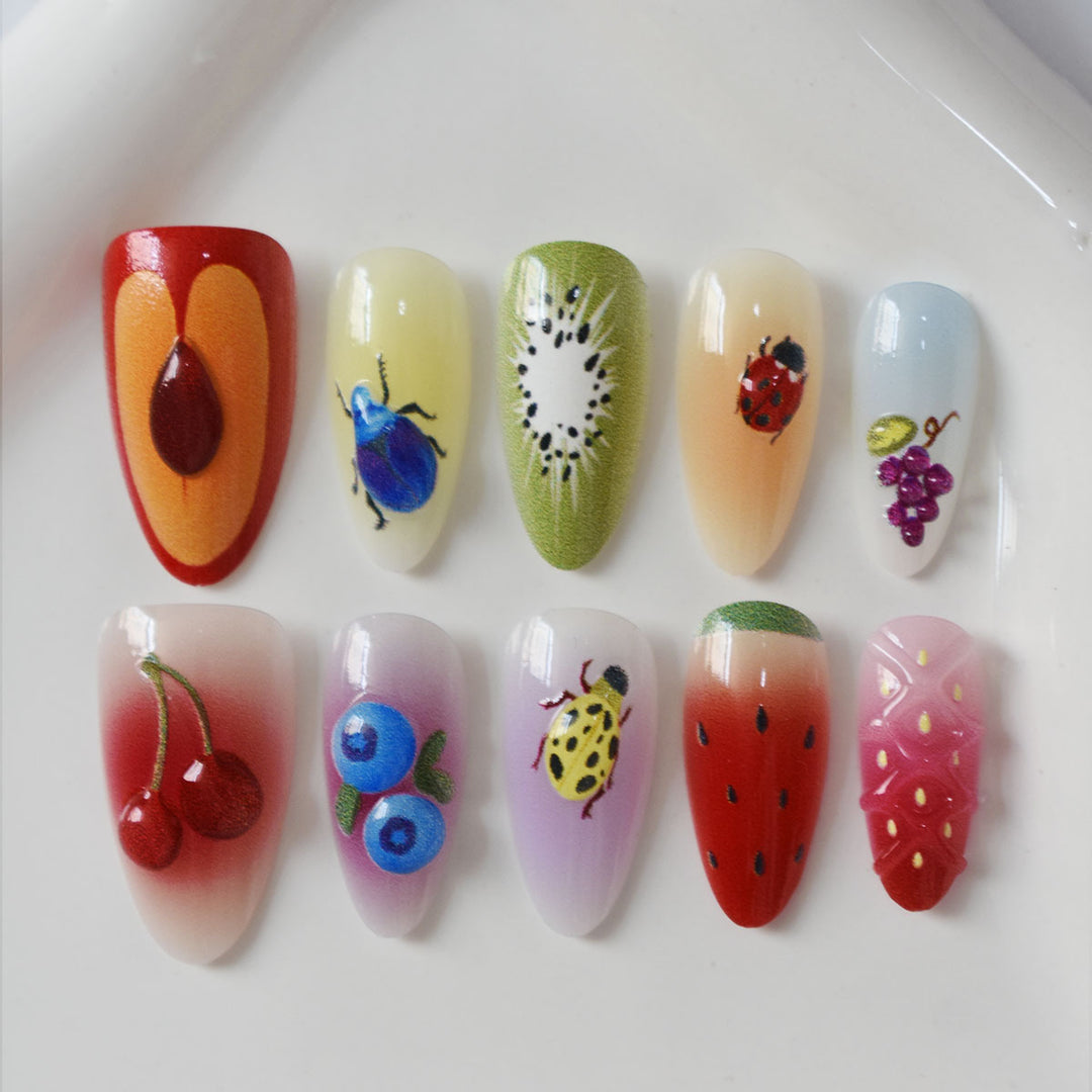 Artistic Fruity Nail Art Set Stornfield