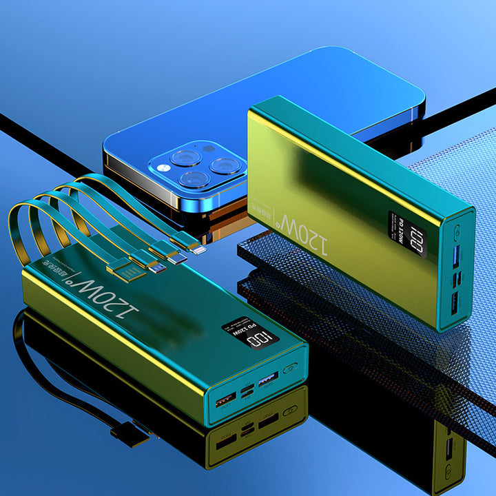 High-performance power bank with digital charging display Stornfield