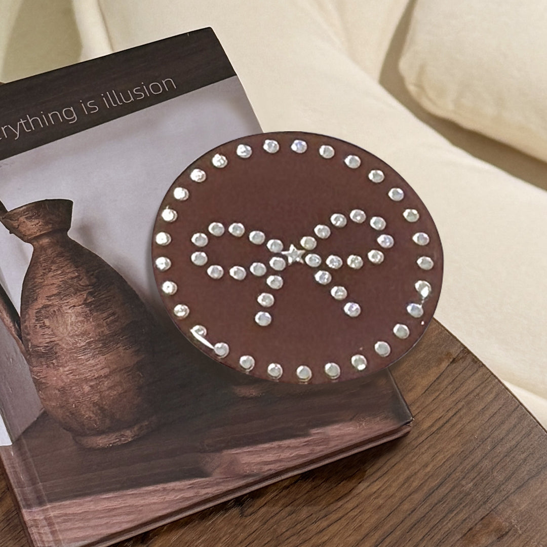 Elegant Decorative Coaster with Rhinestone Stornfield