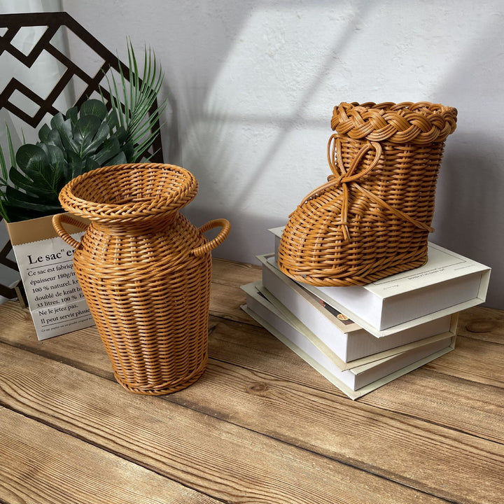 Ladies decorative flower pot in shoe design Stornfield