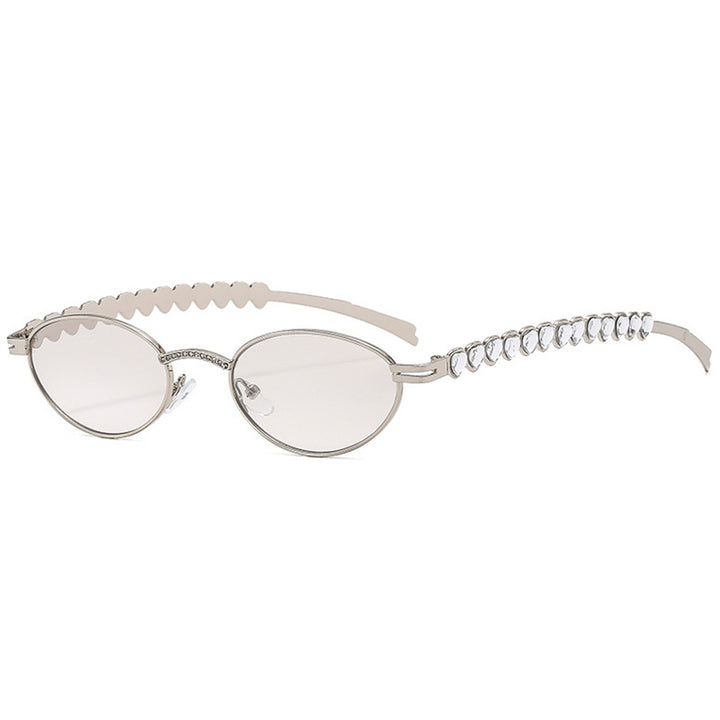 Women's fashionable sunglasses with decorative frame and stylish accents Stornfield