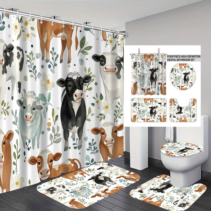 Cartoon Lamb-Themed Bathroom Décor Set Stornfield