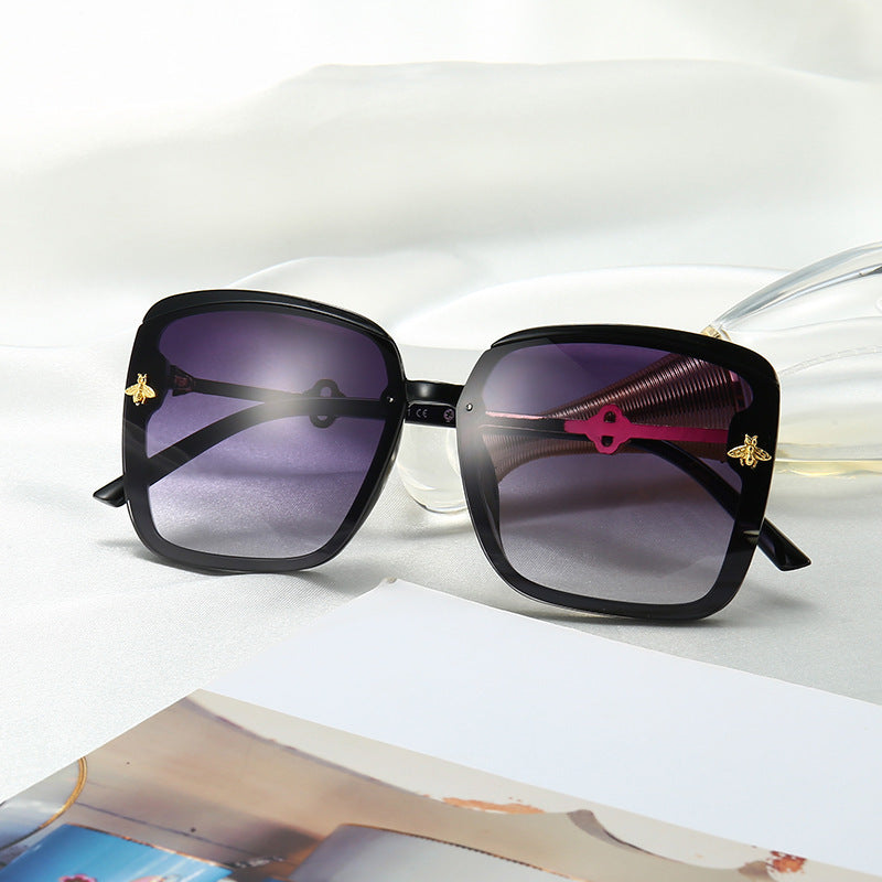 Luxe Oversized Square Frame Sunglasses Stornfield