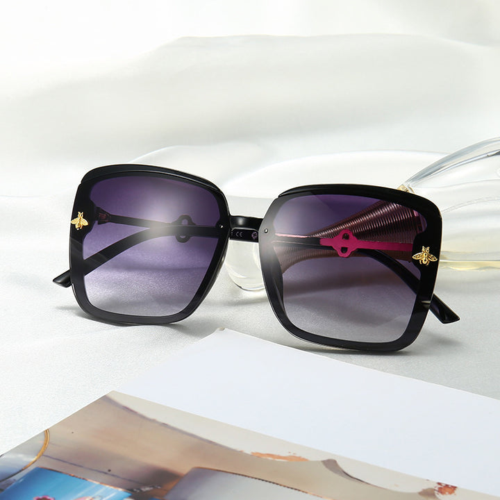 Luxe Oversized Square Frame Sunglasses Stornfield