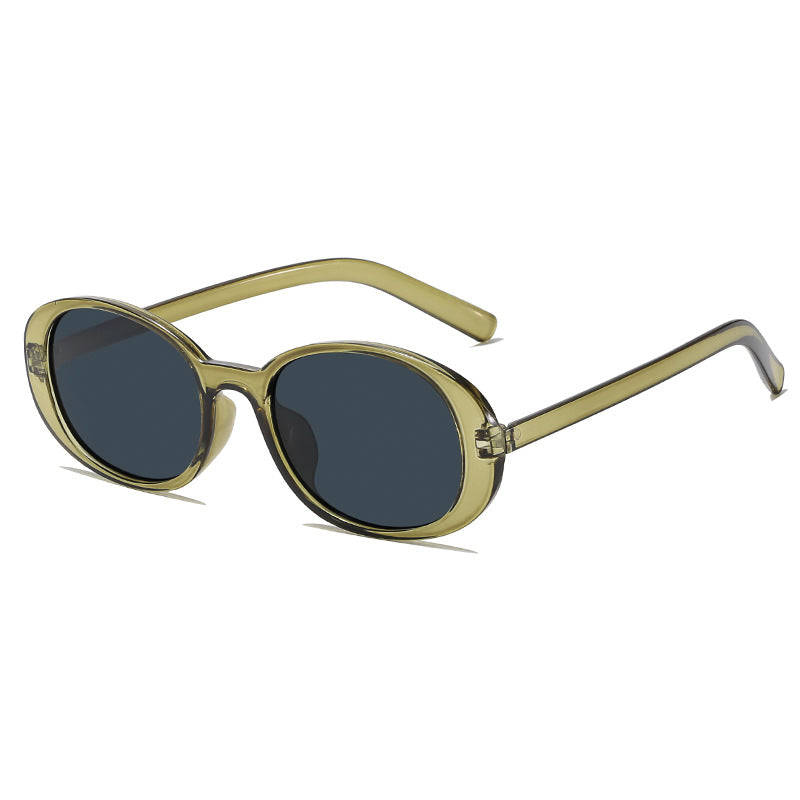 Retro-Inspired Oval Frame Sunglasses Stornfield