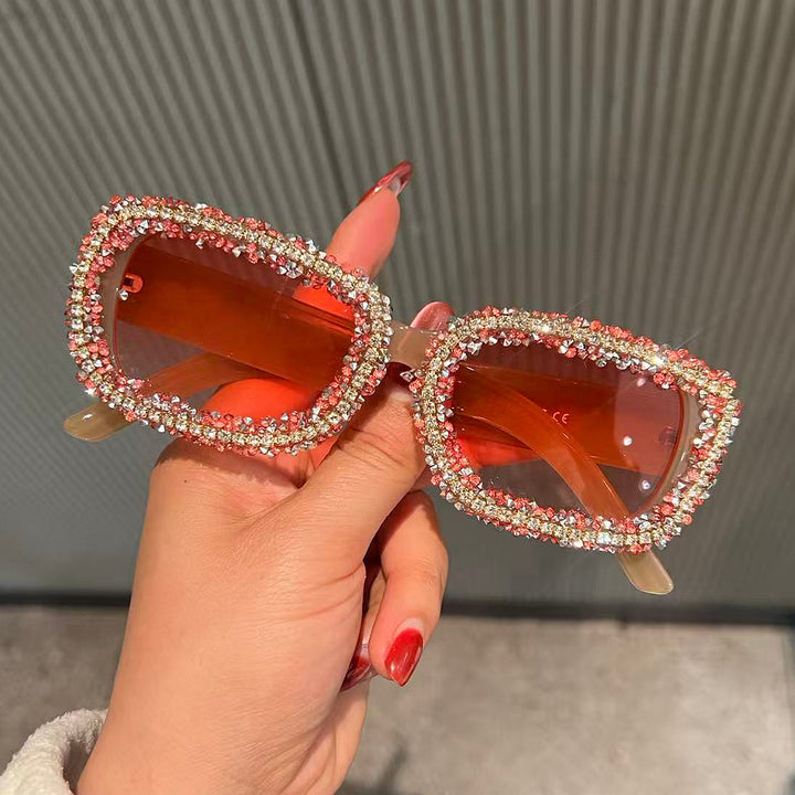 Women's sunglasses with luxurious crystal frame Stornfield