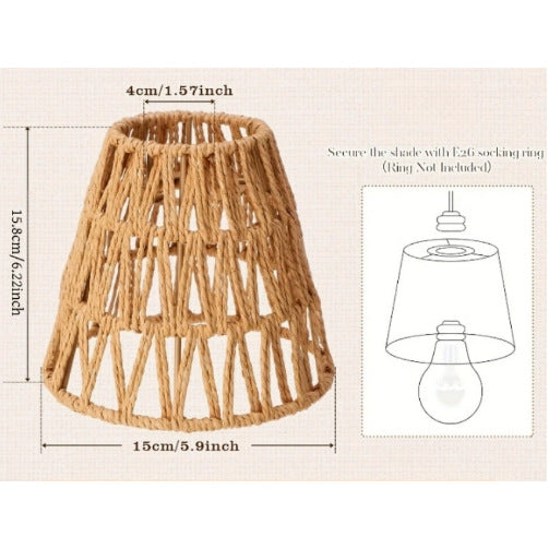 Decorative lampshade with modern design Stornfield