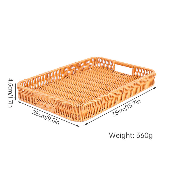 Rectangular Woven Serving Tray Stornfield
