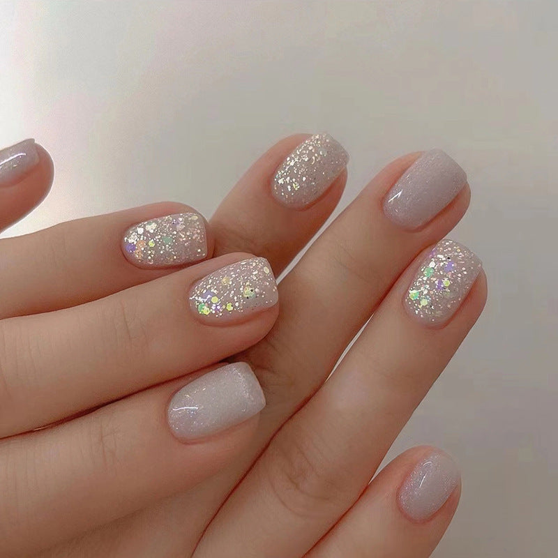 Sparkling Glitter Nail Tip Set Stornfield