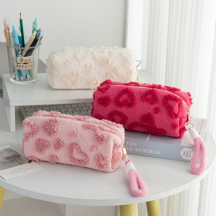 Plush Textured Pencil Case Stornfield