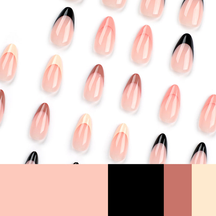 Trendy Nail Extensions with Elegant Gradient Stornfield