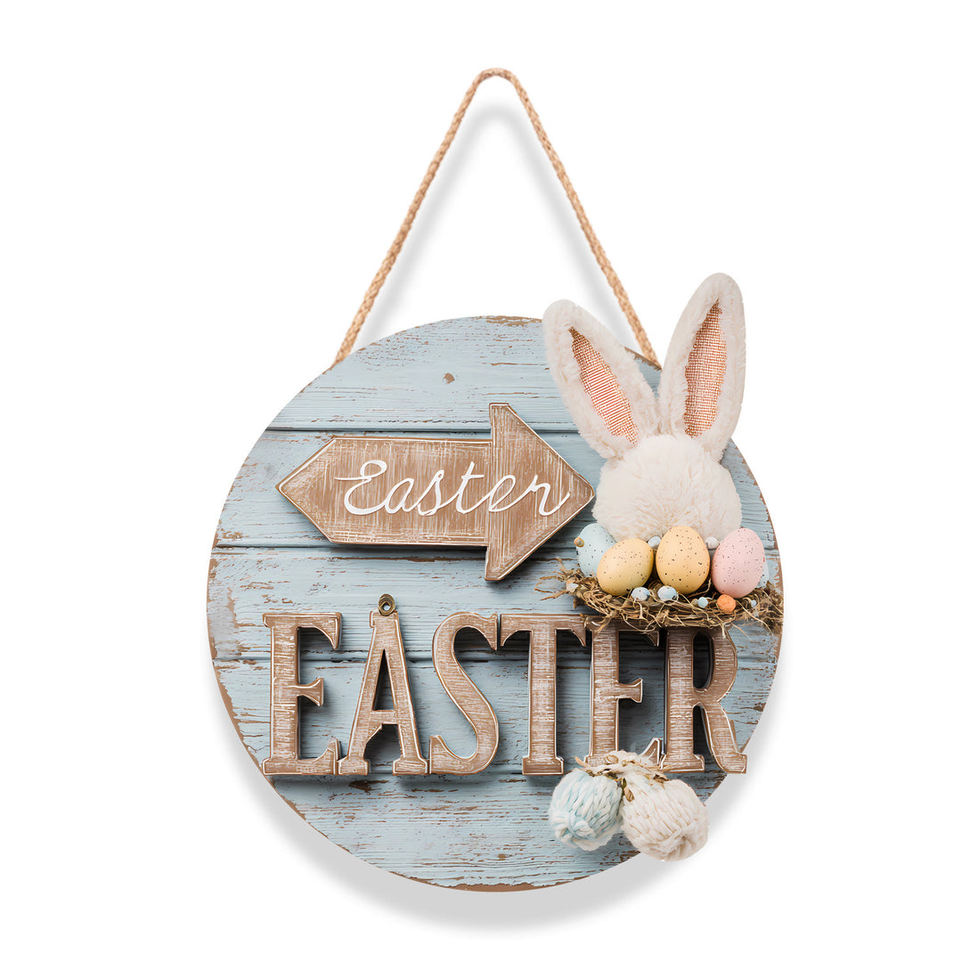 Decorative Easter-Themed Wall Hanging Sign