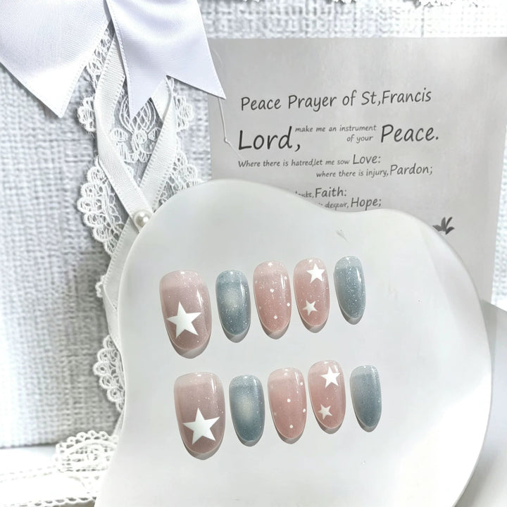 Celestial Star Nail Art Design Stornfield