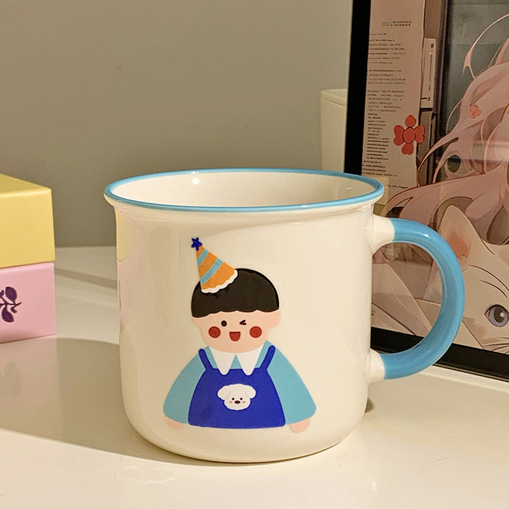 Ceramic mug with cute children's design Stornfield