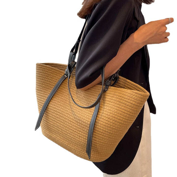 Elegant Shopper Bag with Texture Stornfield