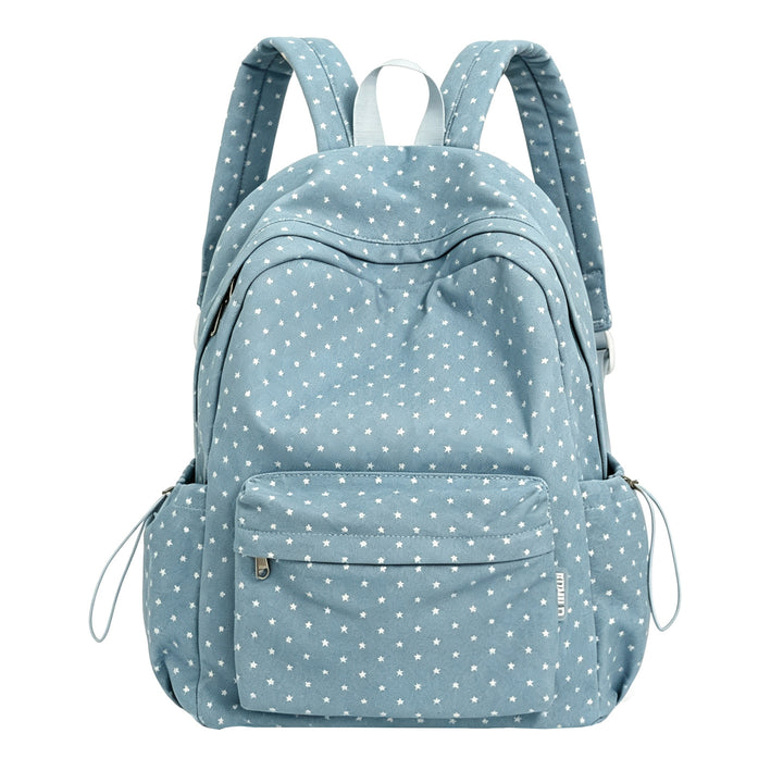 Casual Polka Dot School Backpack Stornfield