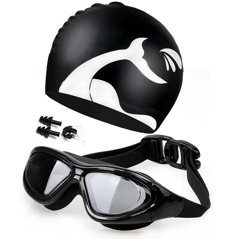 Swim set with comfort swim goggles and cap Stornfield