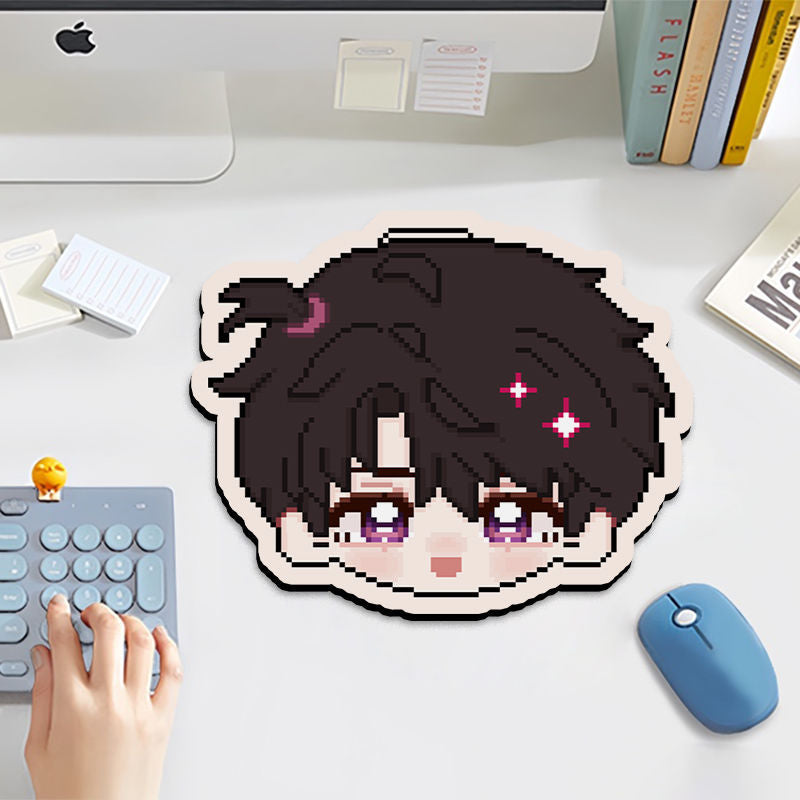 Pixel Art Character Mouse Pad