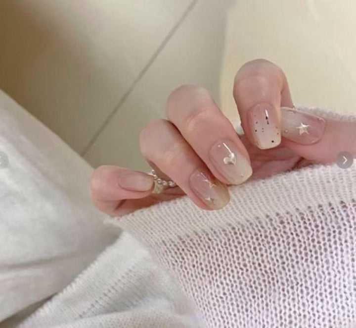 Artistic Heart Pattern Nail Art Extensions Stornfield