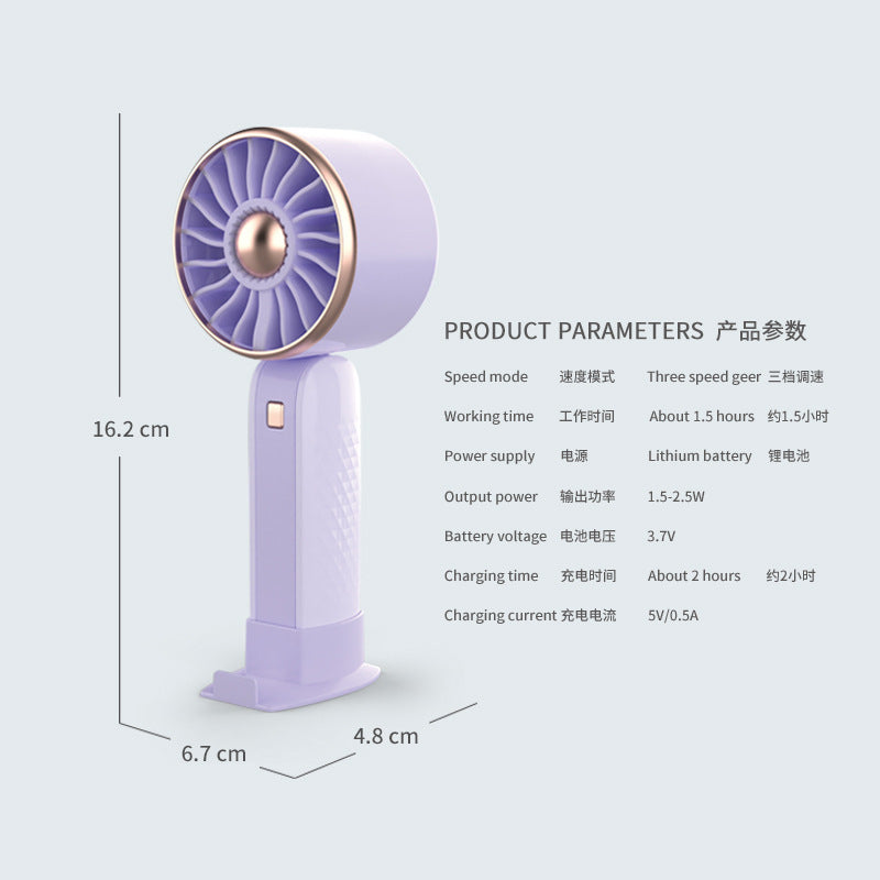 Portable Rechargeable Mini Fan Stornfield