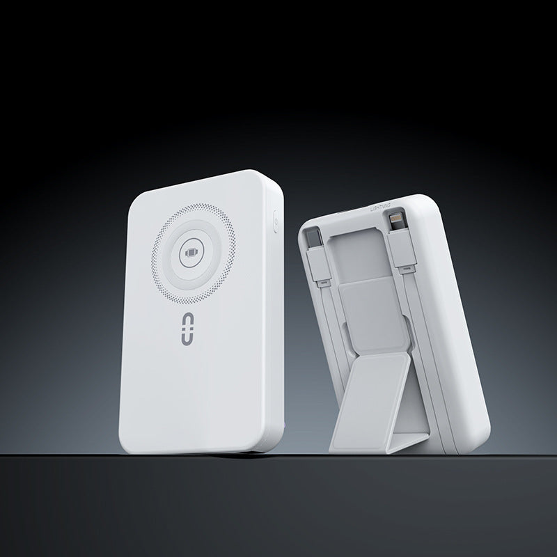 Portable power bank with integrated stand function and fast charging system Stornfield