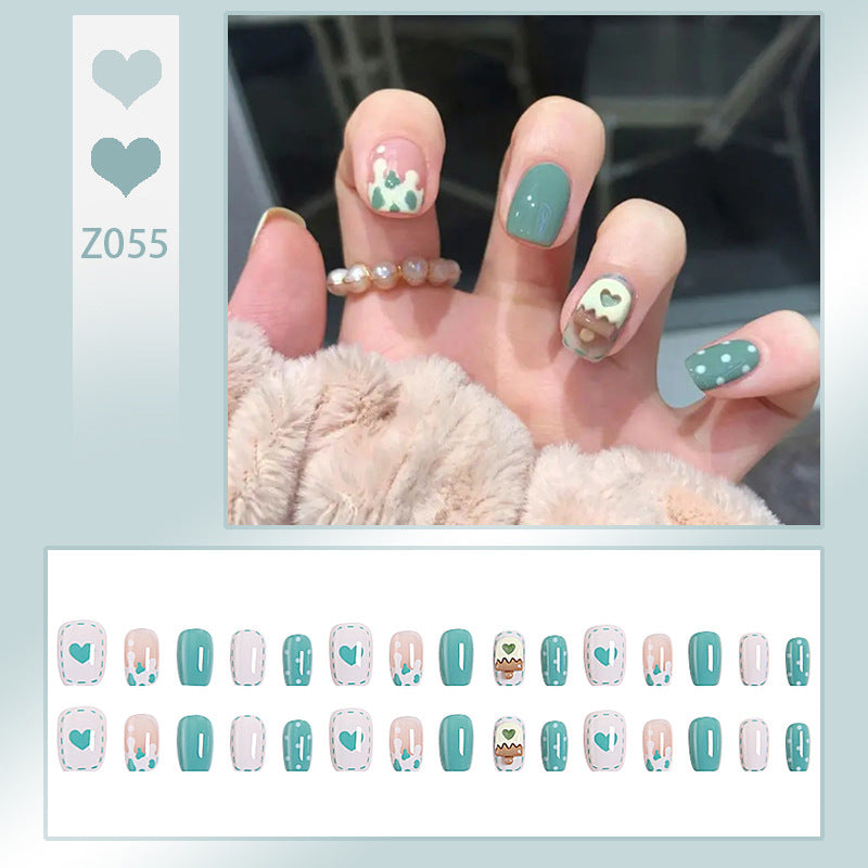 Nail set with intricate design Stornfield