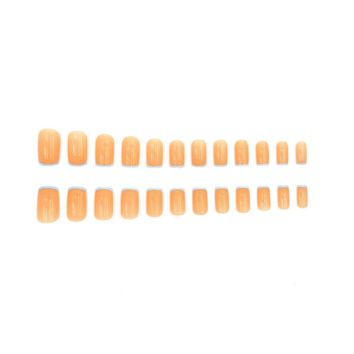French Tip Gel Nail Art