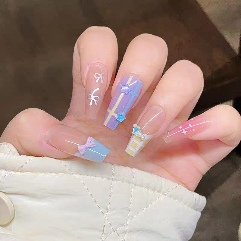 Cute Themed Press-On Nail Set Stornfield