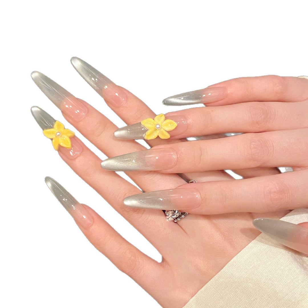 Decorative Stiletto Press-On Nail Art Set