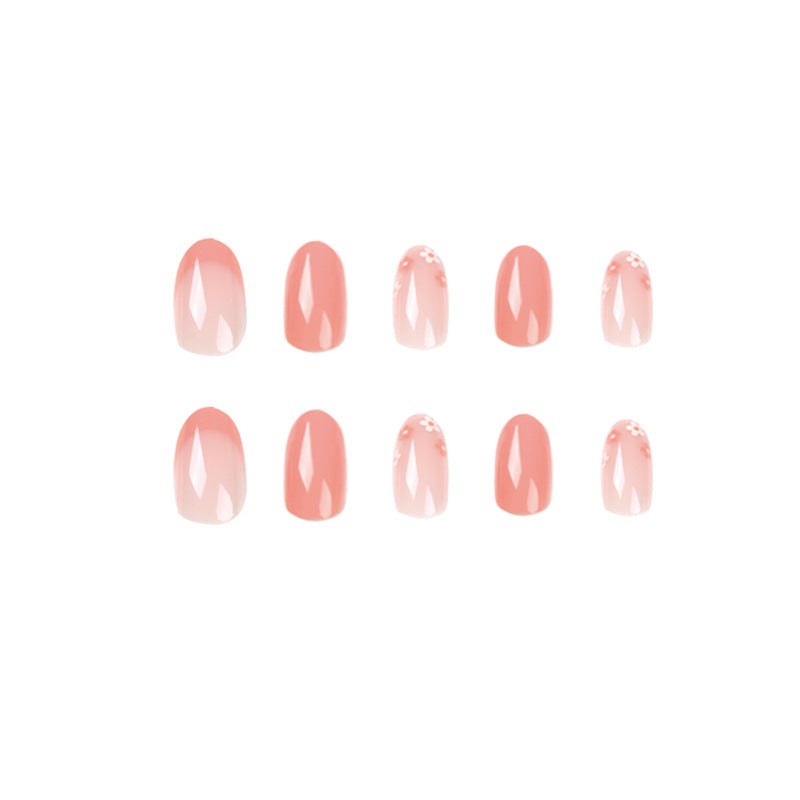Artificial nail art with elegant floral design Stornfield