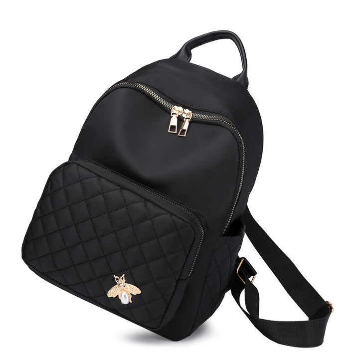 Quilted Vegan Leather Backpack Stornfield