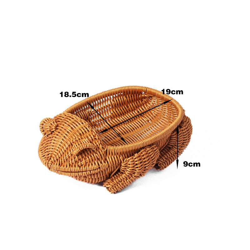 Decorative Wicker Duck Stornfield