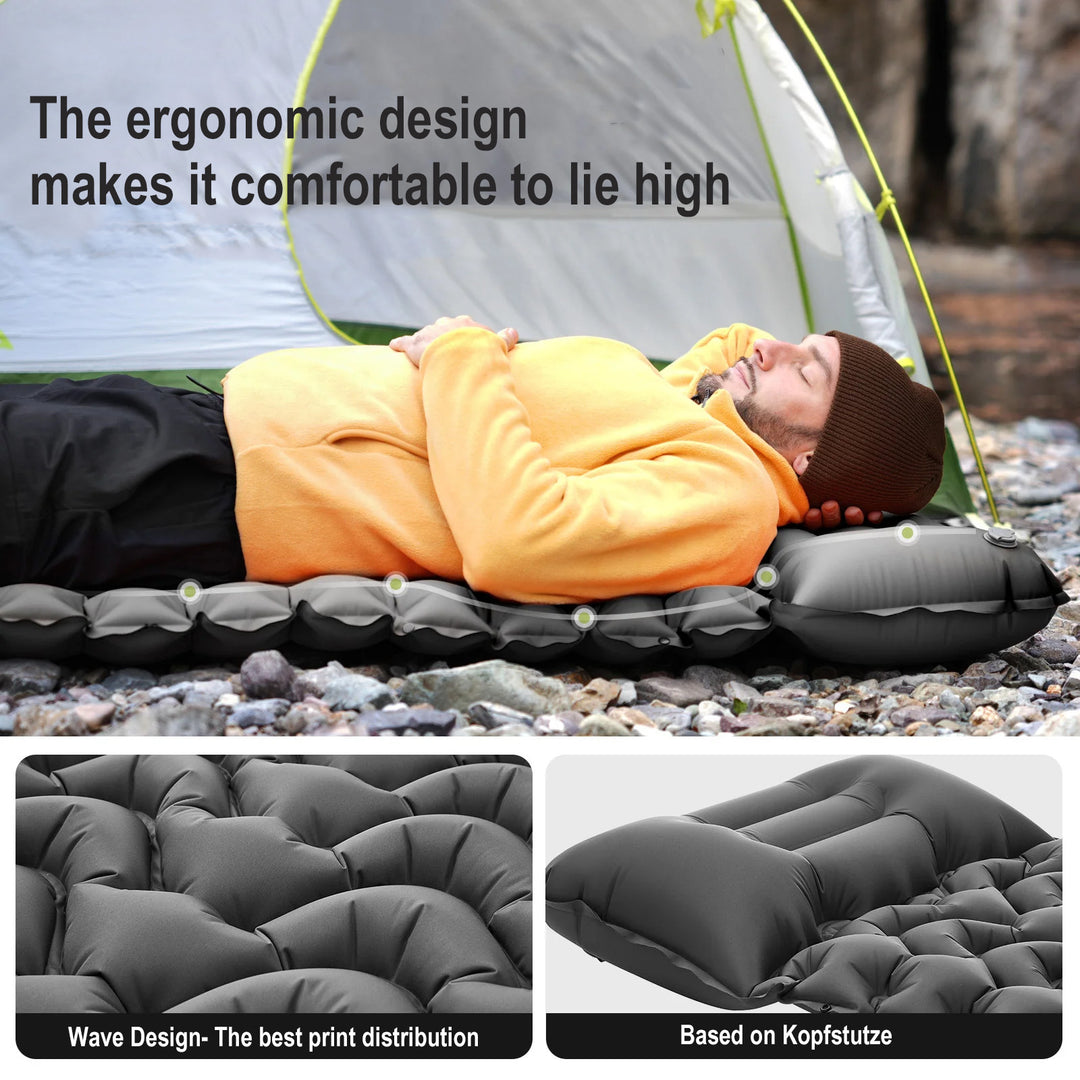 Comfortable Camping Sleeping Mat With Ergonomic Design Stornfield