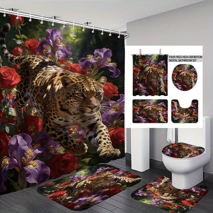 Autumn Leaves Digital Bathroom Set Stornfield