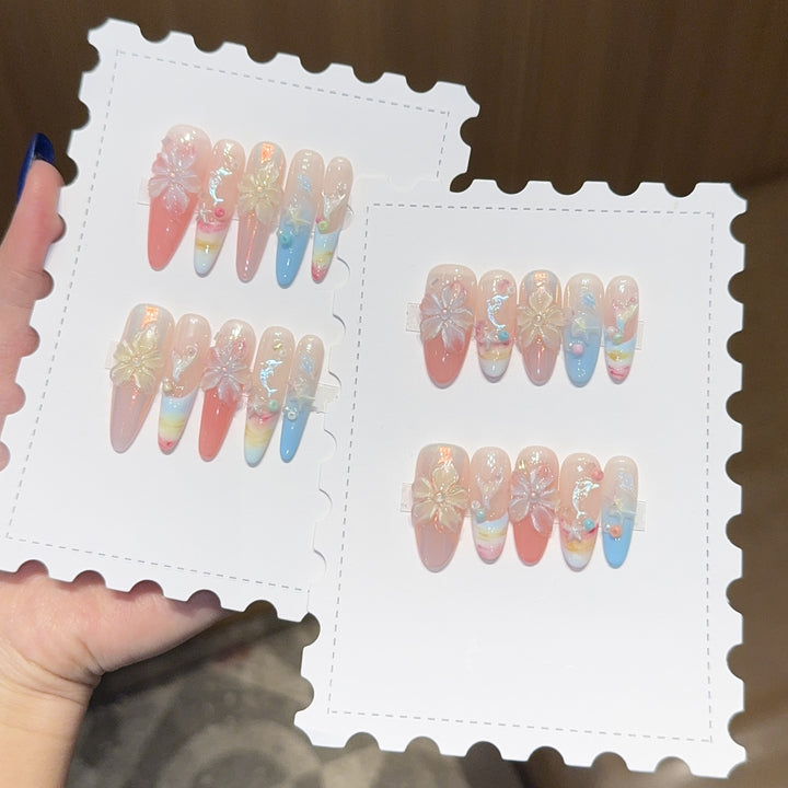 Artificial Flowers Nail Tips Stornfield