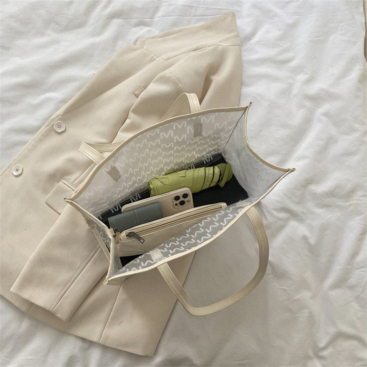Transparent Structured Tote Handbag