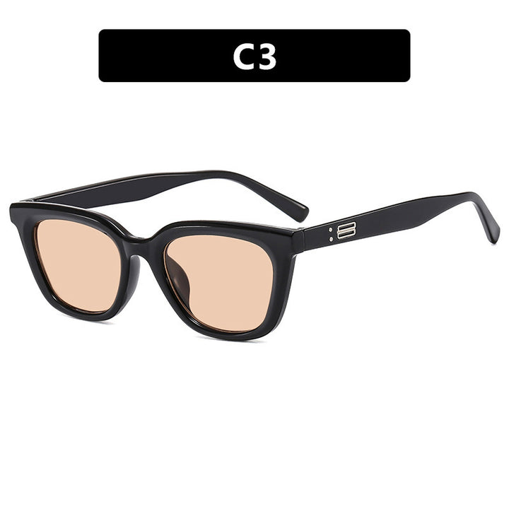 Ladies Cat-Eye Sunglasses with modern, slightly curved frame Stornfield