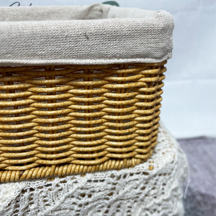 Handcrafted Rectangular Storage Basket Stornfield