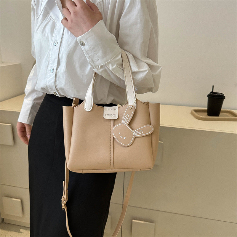 Structured Faux Leather Handbag Stornfield
