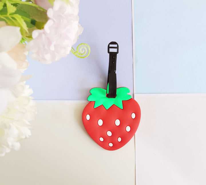 Unisex Novelty Strawberry-Shaped Luggage Tag Stornfield