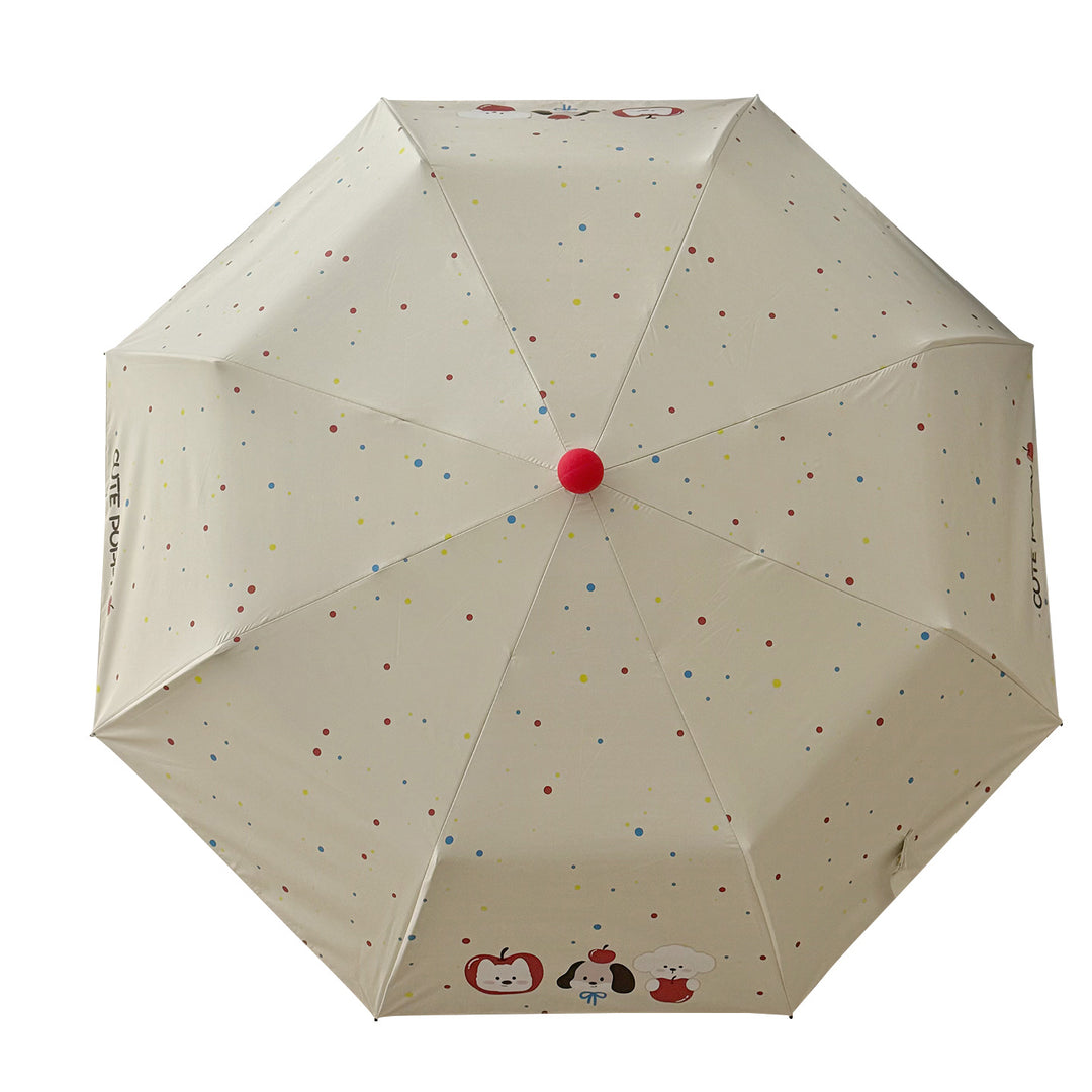 Ladies Folding Umbrella with Playful Design Stornfield