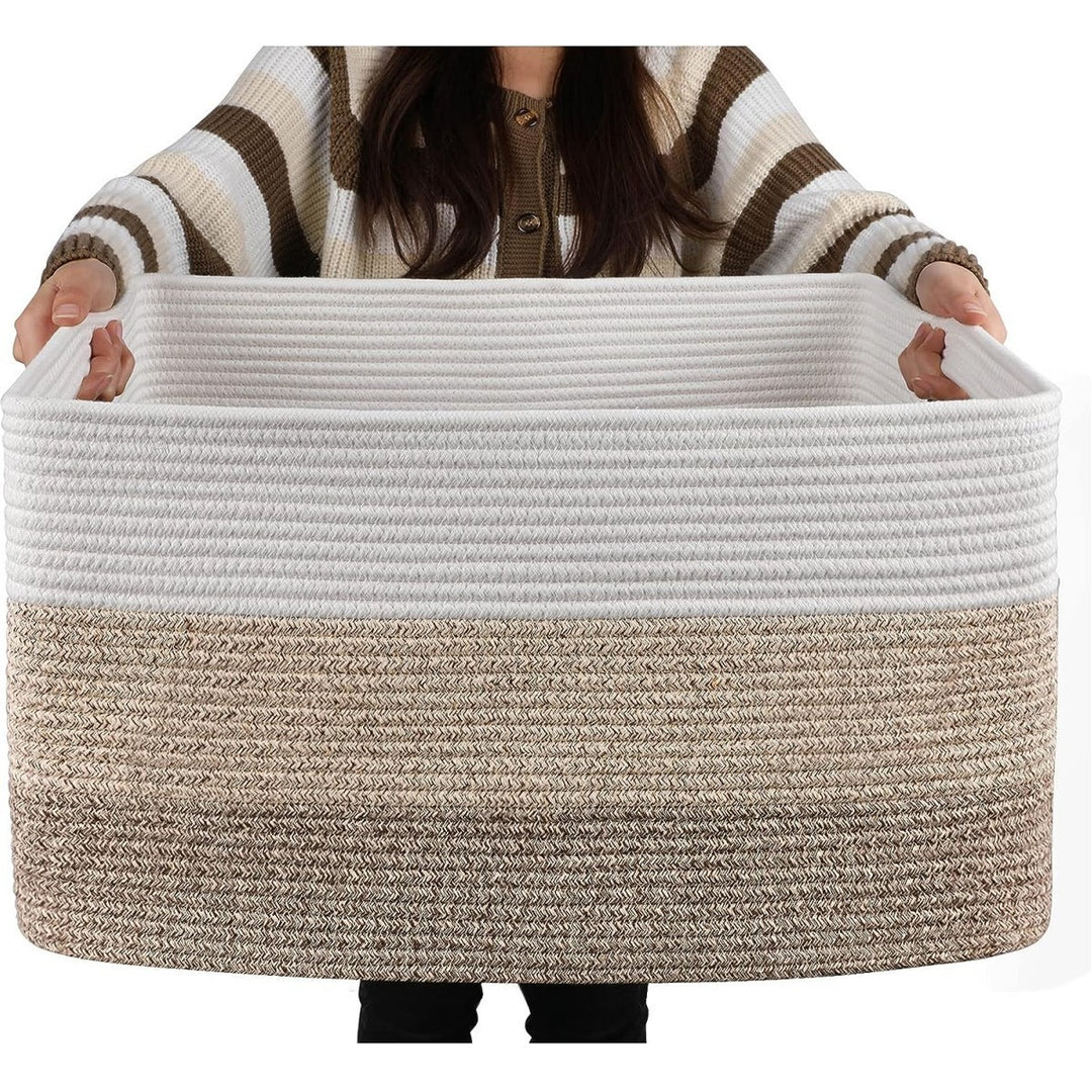 Women Open Storage Basket made of woven material Stornfield